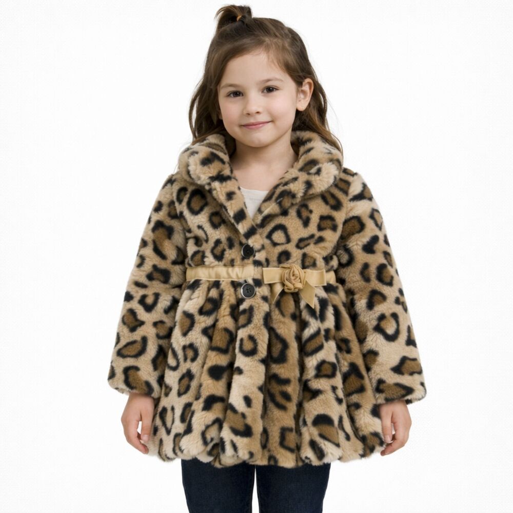 Little Lass Animal Print Coat 24 Months